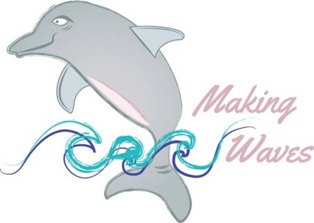 Picture of Making Waves SVG File