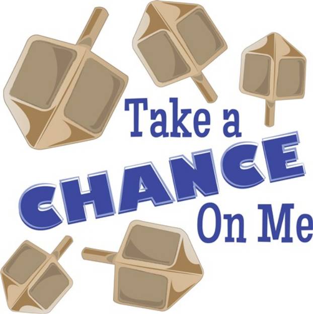 Picture of Take A Chance SVG File