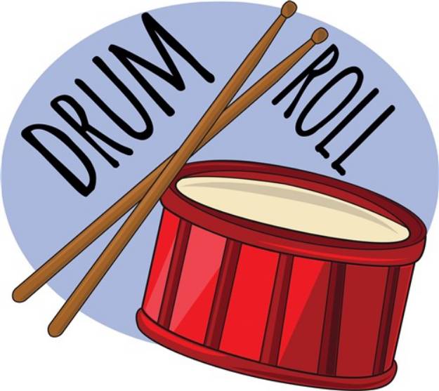 Picture of Drum Roll SVG File