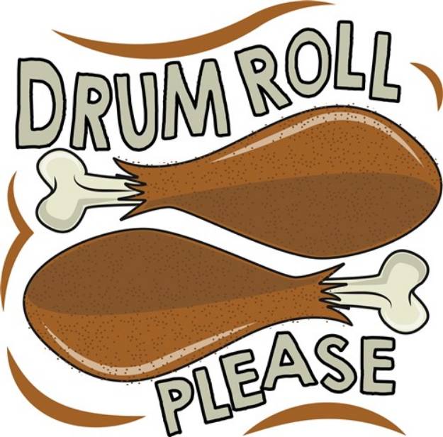 Picture of Drumroll Please SVG File