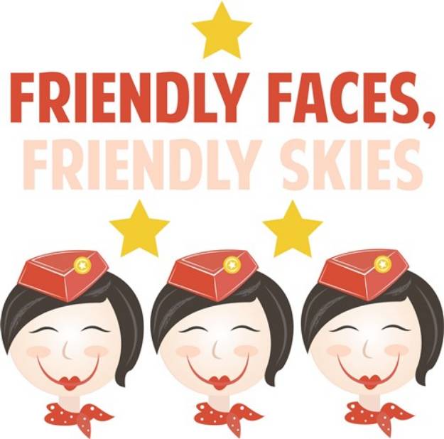 Picture of Friendly Faces SVG File