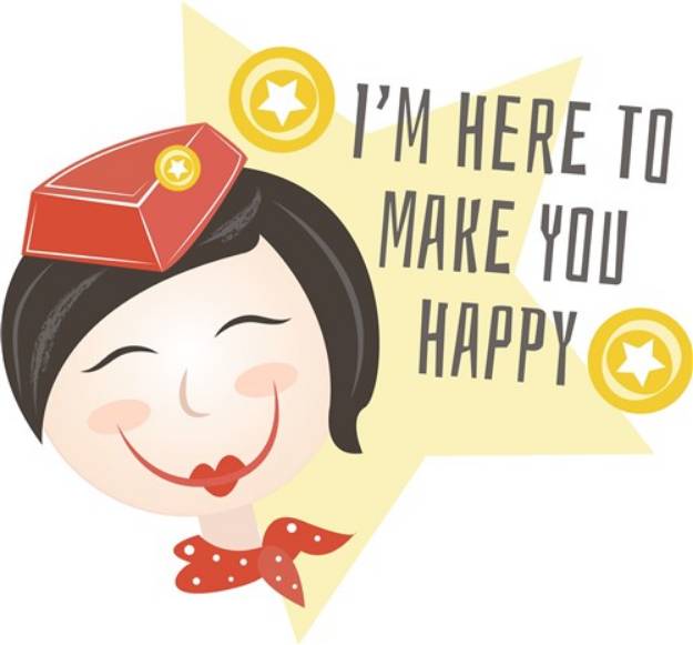 Picture of Make You Happy SVG File