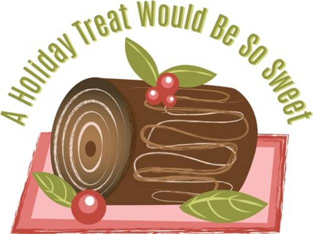 Picture of Holiday Treat SVG File