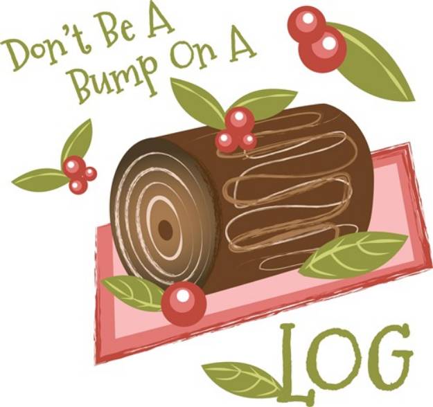 Picture of Bump On Log SVG File