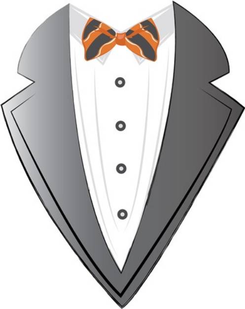 Picture of Tuxedo SVG File