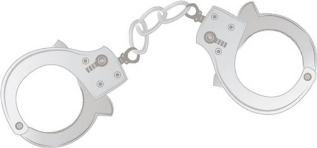 Picture of Handcuffs SVG File