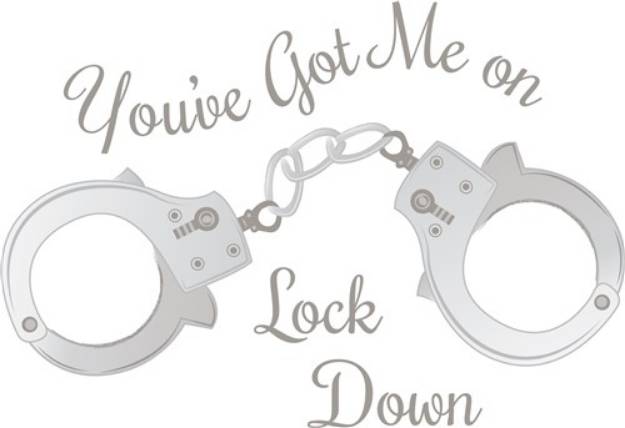 Picture of On Lock Down SVG File