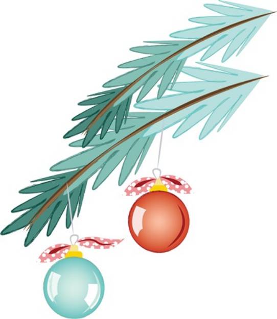 Picture of Christmas Balls SVG File