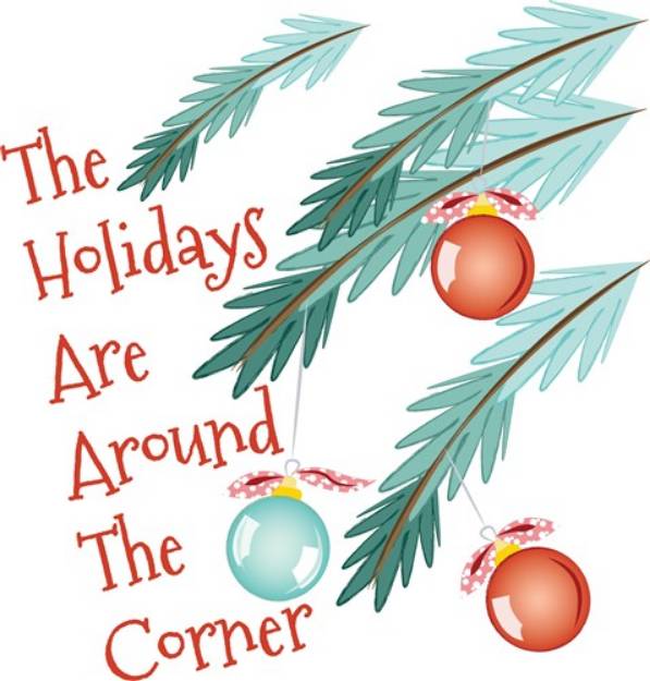 Picture of Holidays Around Corner SVG File