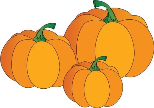 Picture of Pumpkins SVG File