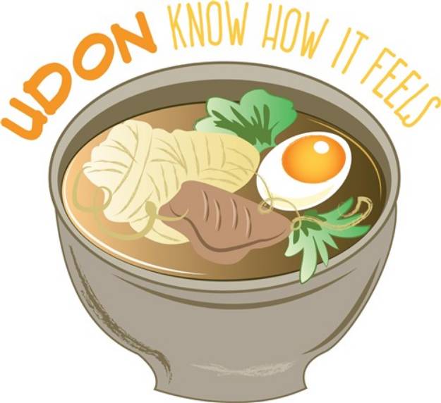 Picture of Udon Know SVG File