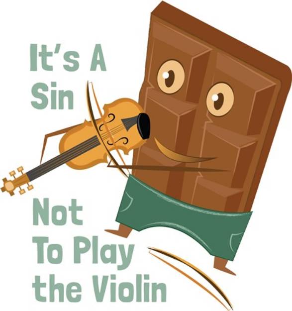 Picture of Play The Violin SVG File