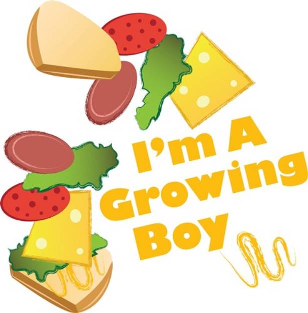 Picture of A Growing Boy SVG File