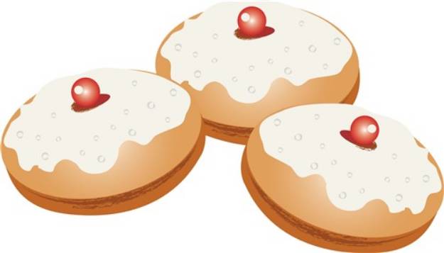Picture of Doughnuts SVG File