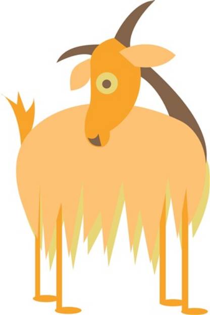 Picture of Gruff Goat SVG File