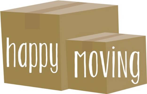 Picture of Happy Moving SVG File