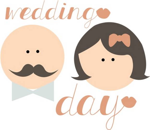 Picture of Wedding Day SVG File