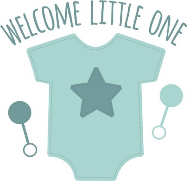 Picture of Welcome Little One SVG File