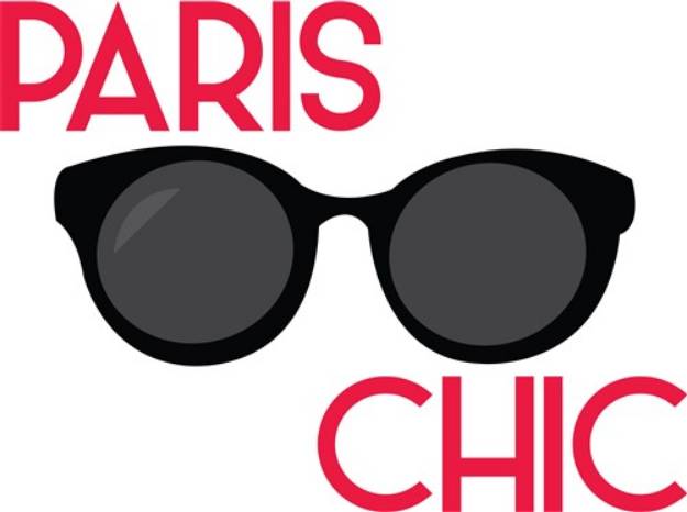 Picture of Paris Chic SVG File