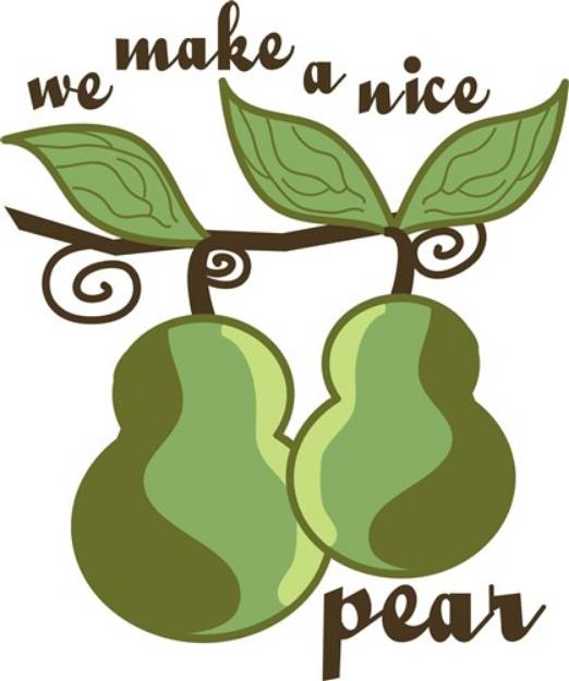 Picture of Nice Pear SVG File