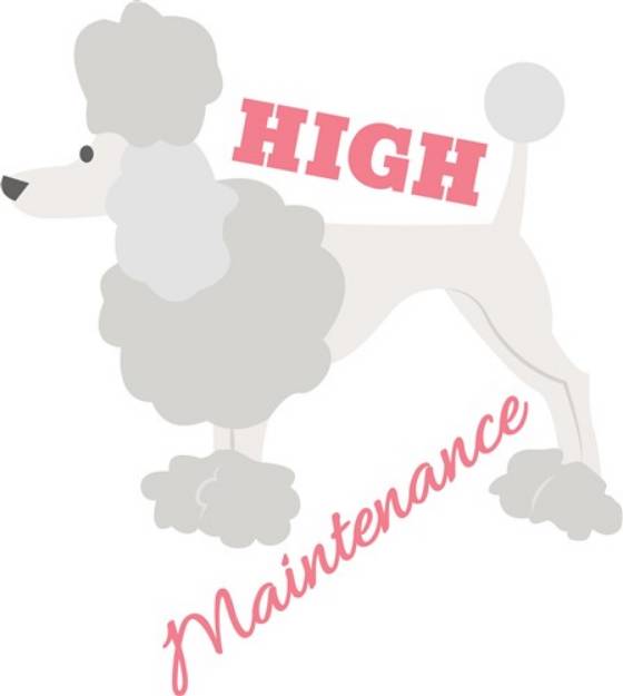Picture of High Maintenance SVG File