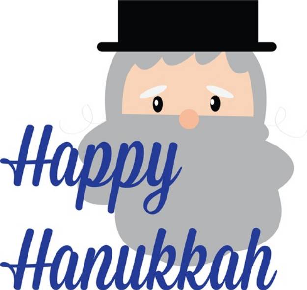 Picture of Happy Hanukkah SVG File