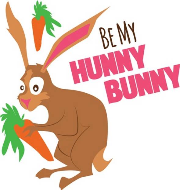 Picture of My Hunny Bunny SVG File