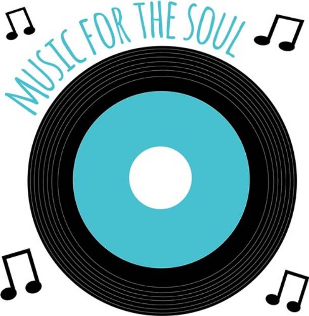 Picture of Music For The Soul SVG File