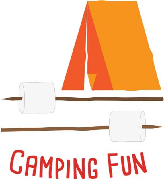 Picture of Camping Fun SVG File