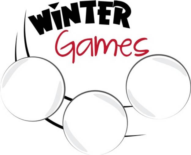 Picture of Winter Games SVG File