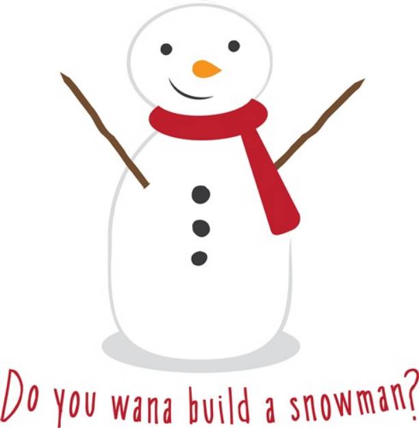 Picture of Build A Snowman SVG File