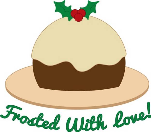 Picture of Frosted With Love SVG File