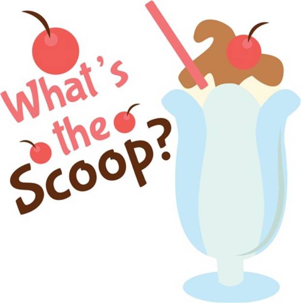 Picture of Whats The Scoop SVG File