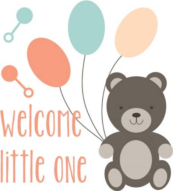 Picture of Welcome Little One SVG File