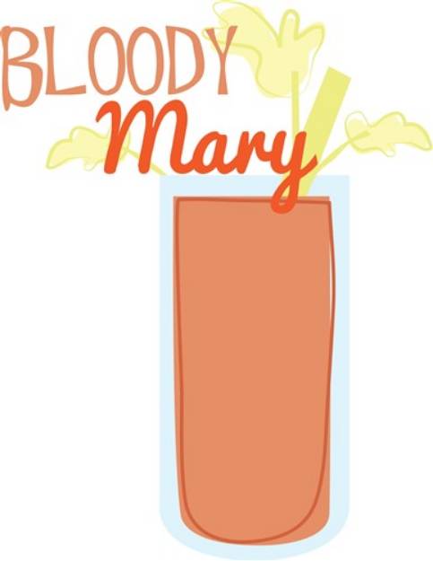 Picture of Bloody Mary SVG File