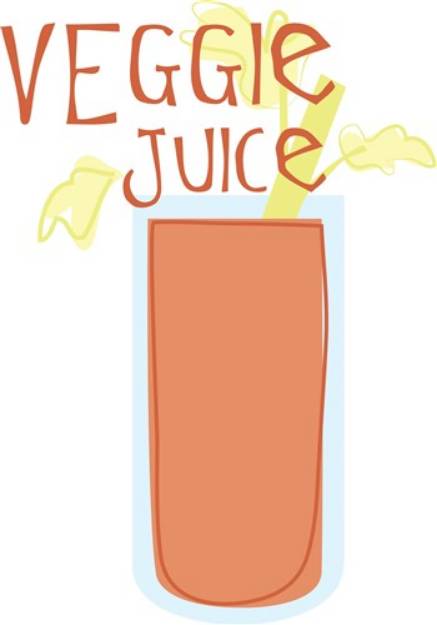 Picture of Veggie Juice SVG File