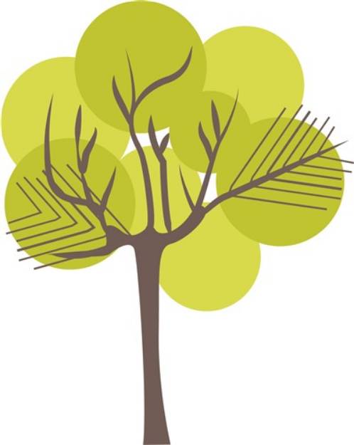 Picture of I Love Trees SVG File