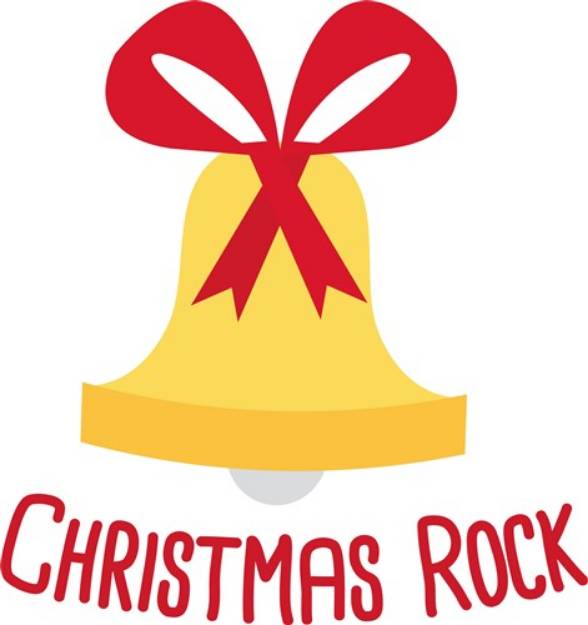 Picture of Christmas Rock Bells SVG File