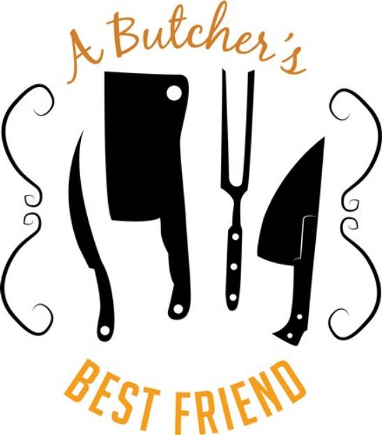 Picture of A Butchers Best Friend SVG File