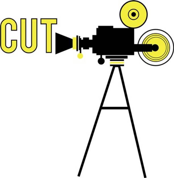 Picture of Movie Camera - Cut! SVG File