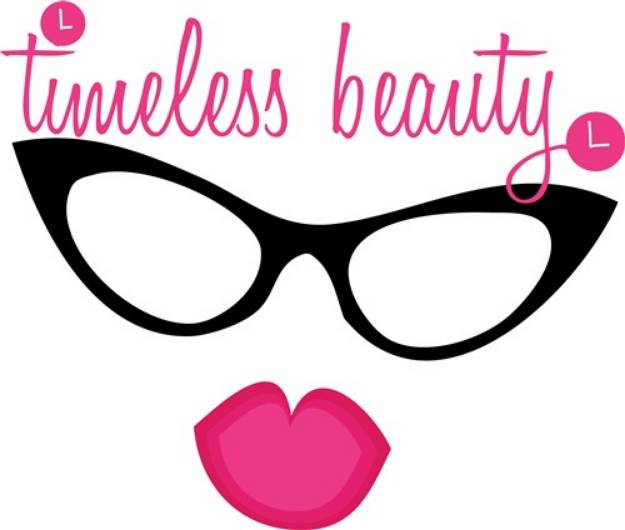 Picture of Timeless Beauty Lips Eyewear SVG File