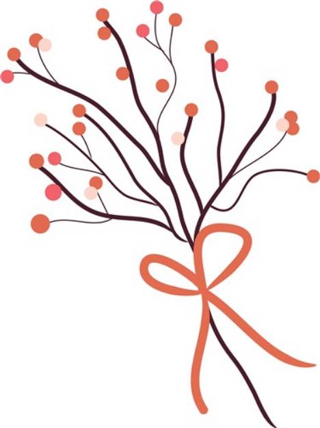 Picture of Holiday Bouquet SVG File
