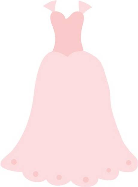 Picture of Wedding Gown SVG File