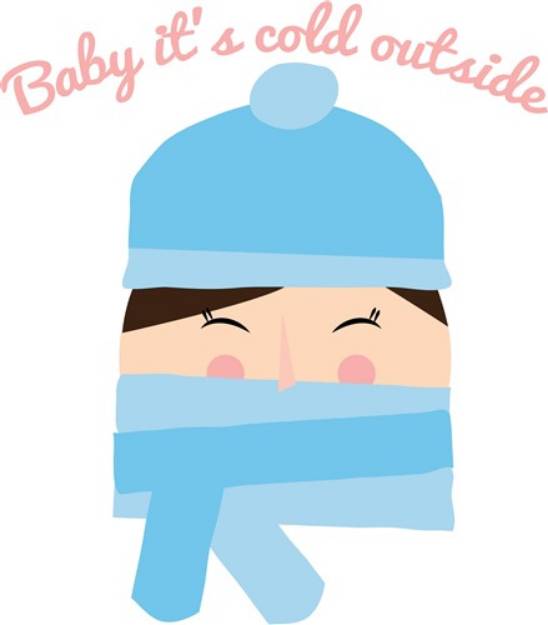 Picture of Baby Its Cold Outside SVG File