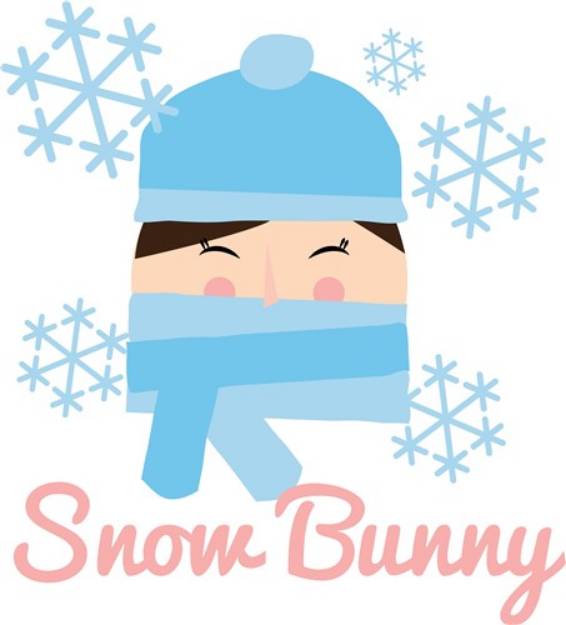 Picture of Snow Bunny Winter Wear SVG File