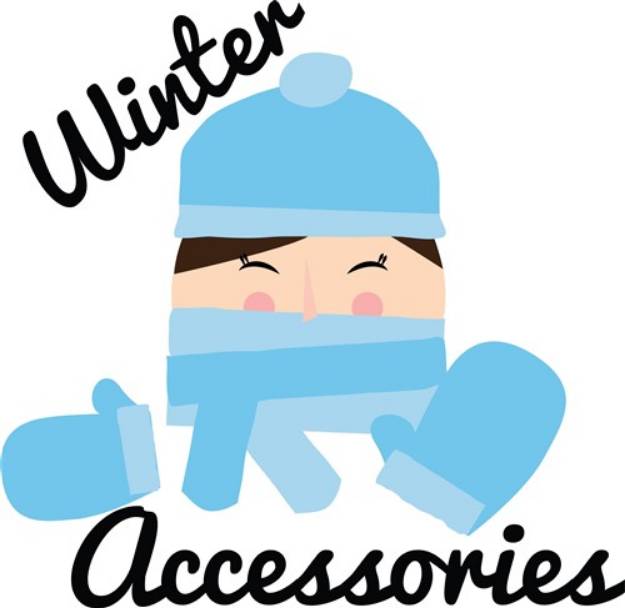 Picture of Winter Accessories SVG File