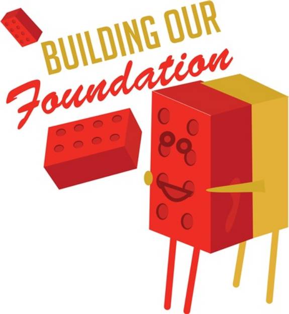 Picture of Building Our Foundation SVG File