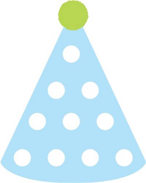 Picture of Birthday Hat SVG File