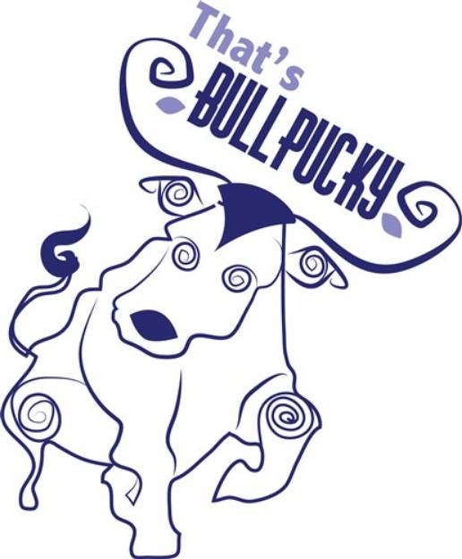 Picture of Thats Bullpucky SVG File