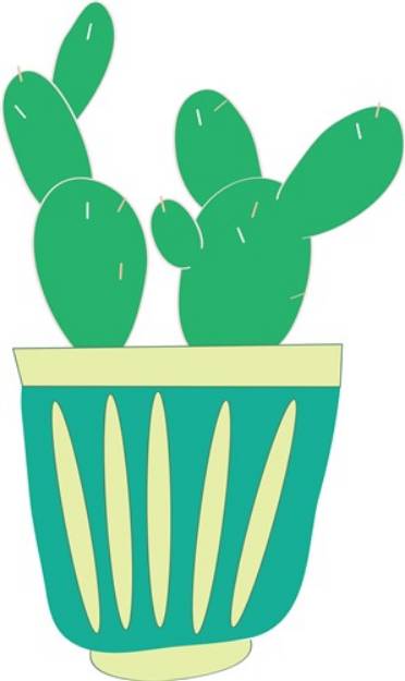 Picture of Green Cactus SVG File